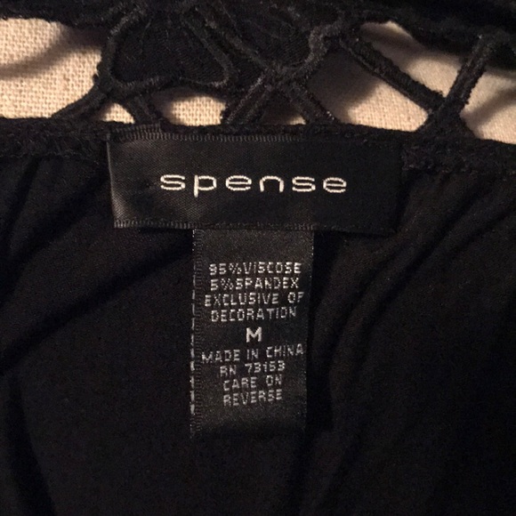 Black Sundress w/ Floral Cutout - Picture 4 of 4